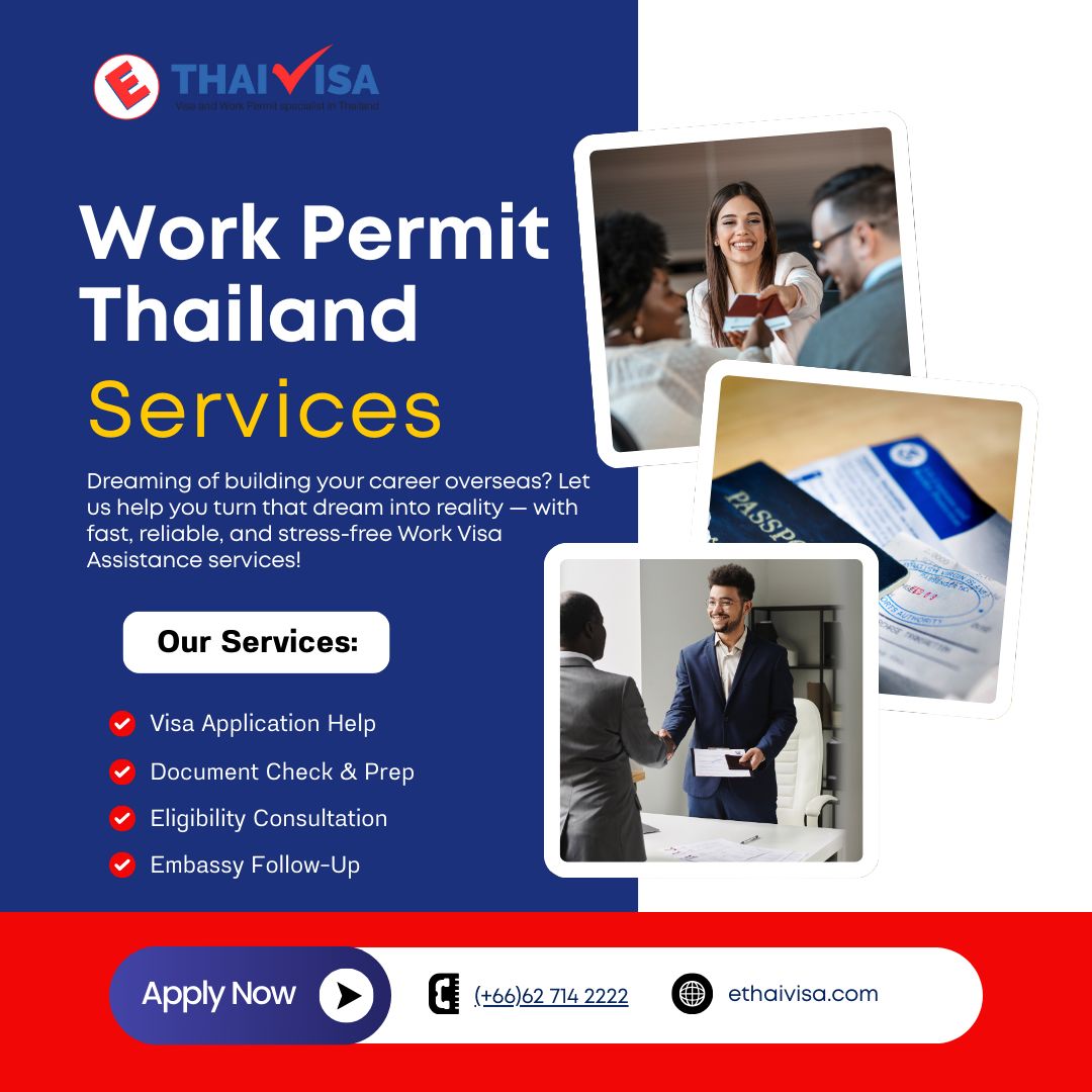 บริการใบอนุญาตทำงานในประเทศไทย